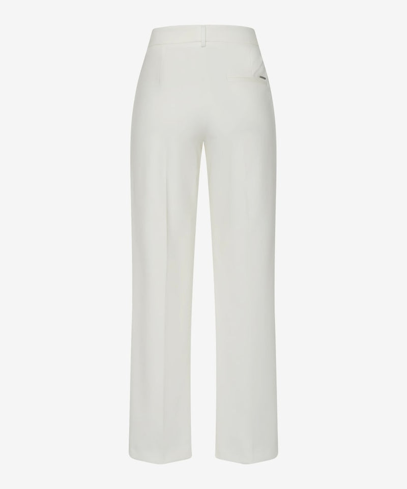 Maine Off-White Jersey Wide Leg Trousers | Brax