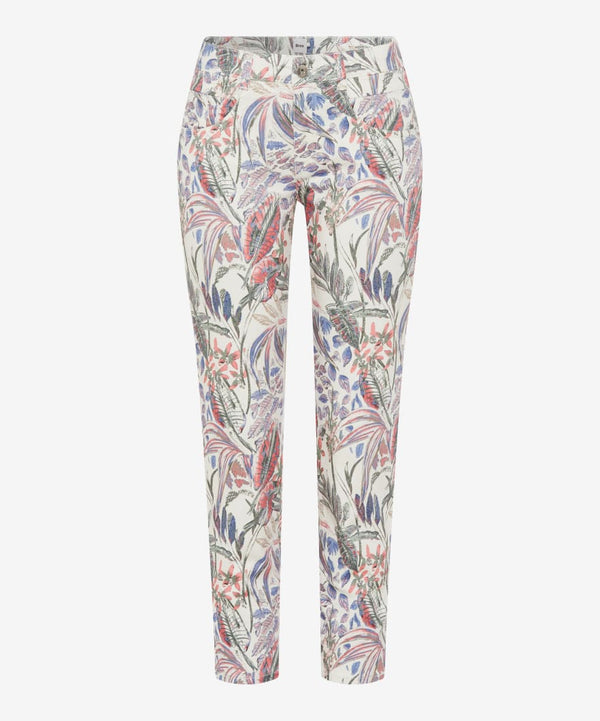 Shakira S Tropical Patterned 7/8th Skinny Jeans | Brax