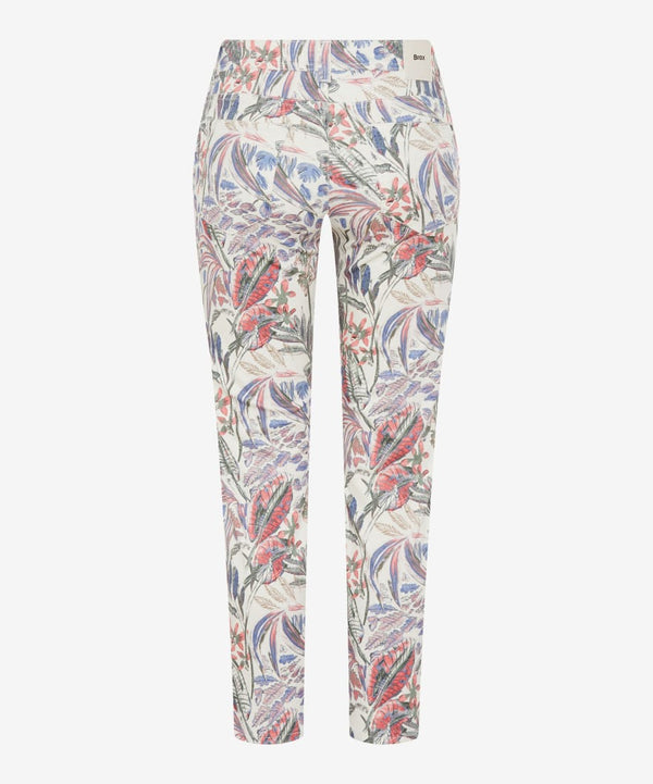 Shakira S Tropical Patterned 7/8th Skinny Jeans | Brax