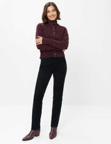 Mary Navy Corduroy Trousers | Brax