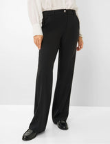Maine Wide Leg Black Trousers | Brax