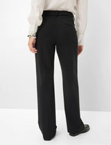 Maine Wide Leg Black Trousers | Brax