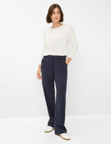 Maine Wide Leg Navy Trousers | Brax