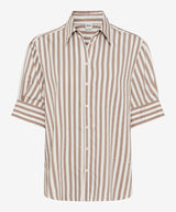 Villy Striped Short Sleeve Shirt | Brax