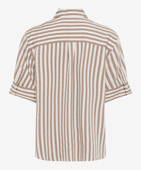 Villy Striped Short Sleeve Shirt | Brax