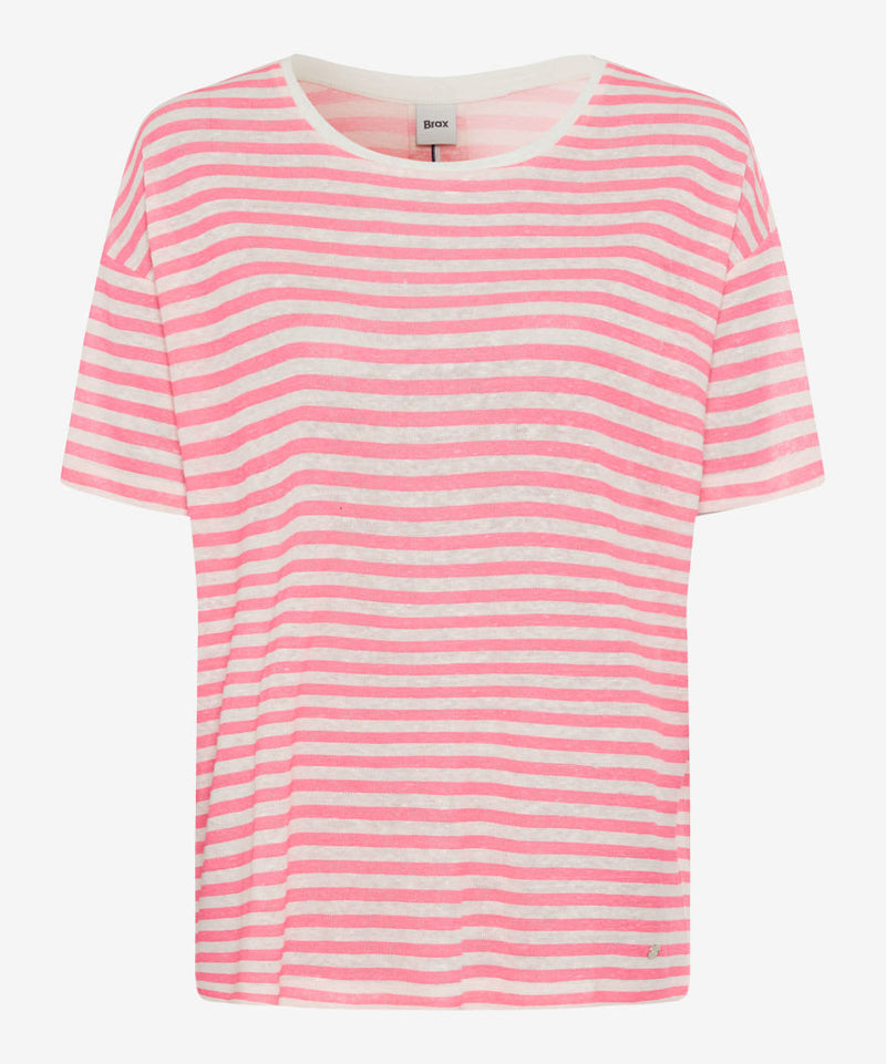 Candice Pink Striped T-Shirt | Brax