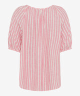 Viva Pink Stripe Linen Blouse | Brax