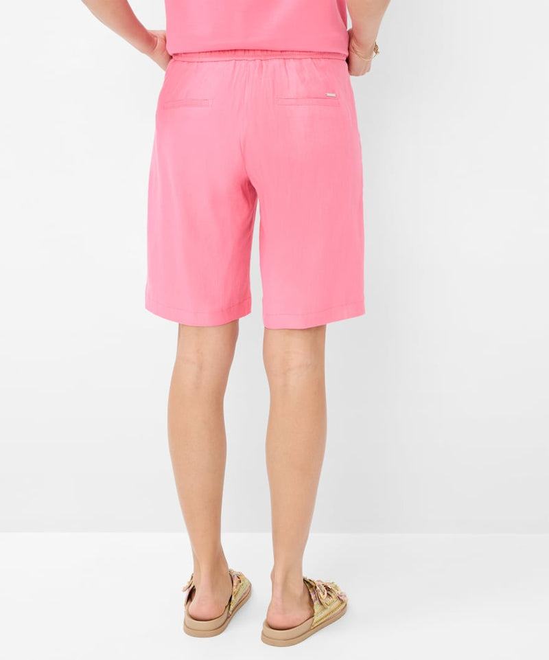 Mel B Pink Linen Shorts | Brax