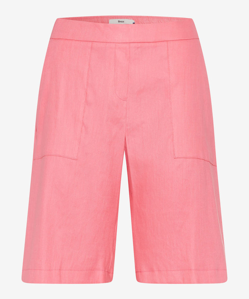 Mel B Pink Linen Shorts | Brax