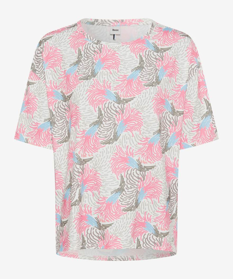 Cally Patterned T-Shirt | Brax