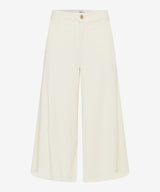 Melli S Cropped Denim Culottes in Off White | Brax