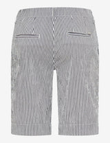 Mia B Navy Striped Shorts | Brax