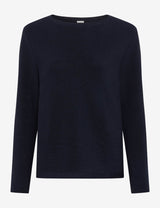 Lesley Navy Round Neck Jumper | Brax