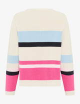 Lesley Striped Round Neck Jumper | Brax