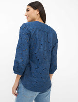 Velia Indigo Mood Blouse | Brax