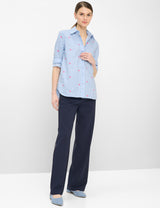 Viki Embroidered Striped Shirt | Brax
