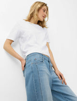 Maine Wide Leg Cropped Jeans  | Brax