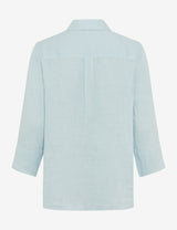 Vicki Vintage Blue Linen Shirt | Brax