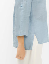 Vicki Vintage Blue Linen Shirt | Brax