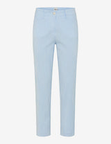 Mara S Blue Striped Chino Trousers | Brax