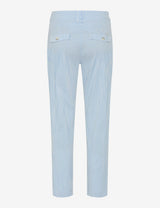 Mara S Blue Striped Chino Trousers | Brax