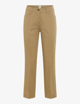 Mara S Light Faded Khaki Chino Trousers | Brax