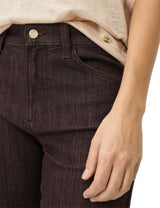 May Cropped Brown Cigarette Jeans | Brax