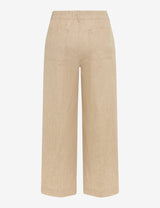 Maine S Light Mocha Linen Trousers | Brax