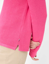 Lesley Pink Round Neck Jumper | Brax
