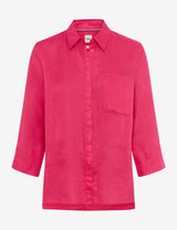 Vicki Raspberry Linen Shirt | Brax