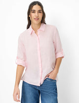Vicki Dusty Rose Linen Shirt | Brax