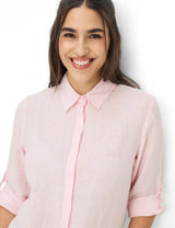 Vicki Dusty Rose Linen Shirt | Brax