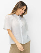 Vive White Linen Shirt | Brax