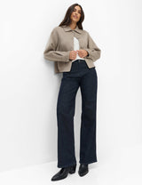 Maine Wide Leg Jeans in Dark Blue Denim  | Brax