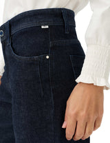 Maine Wide Leg Jeans in Dark Blue Denim  | Brax