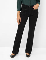 Shakira Black Denim Bootcut Jeans | Brax