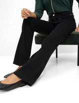 Shakira Black Denim Bootcut Jeans | Brax