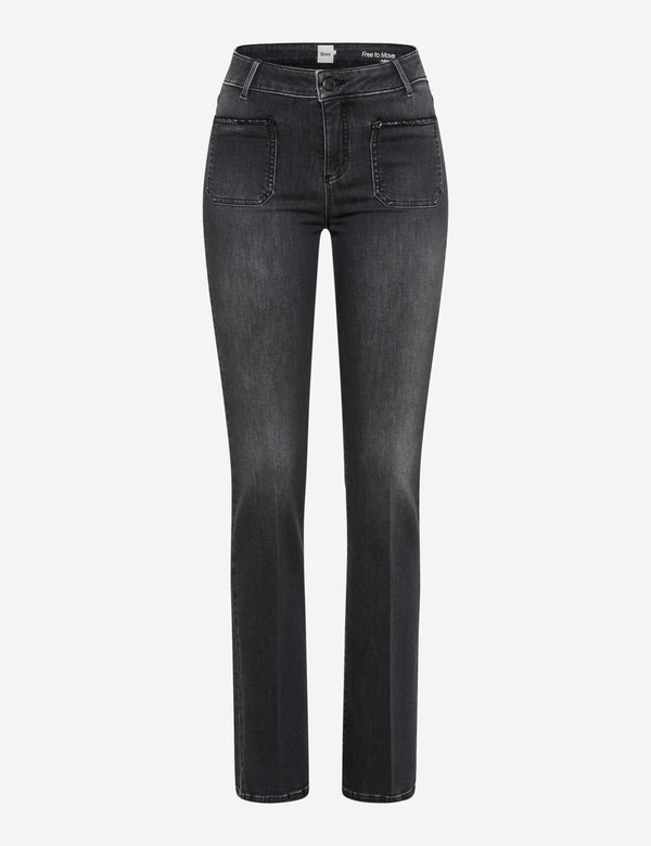 Shakira Grey Bootcut Jeans | Brax