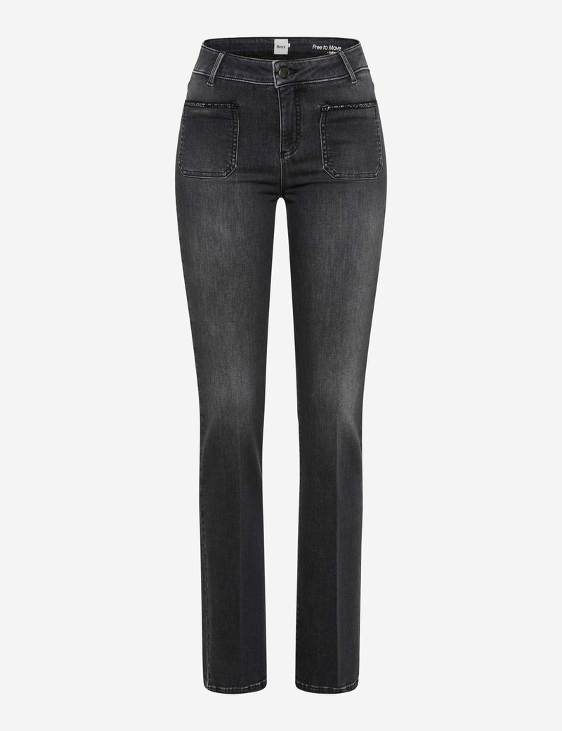 Shakira Grey Bootcut Jeans | Brax