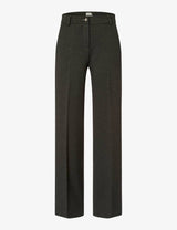 Maine Grey Jersey Wide Leg Trousers | Brax