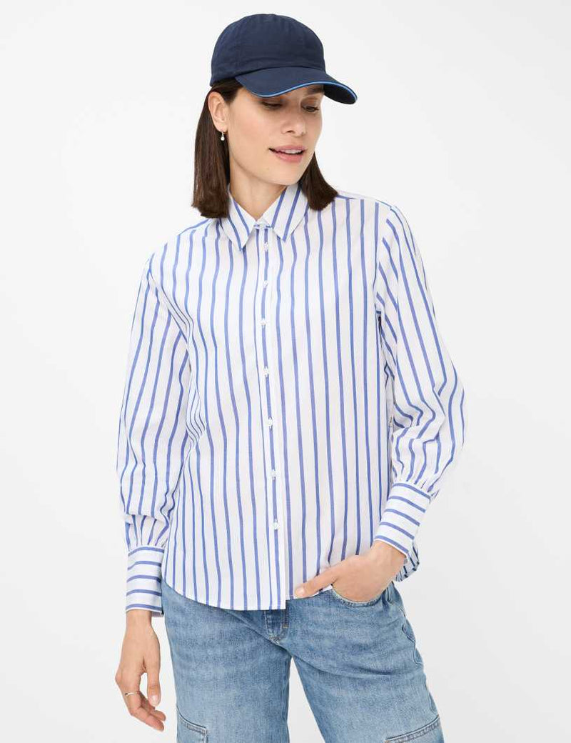 Vic Blue Striped Blouse | Brax