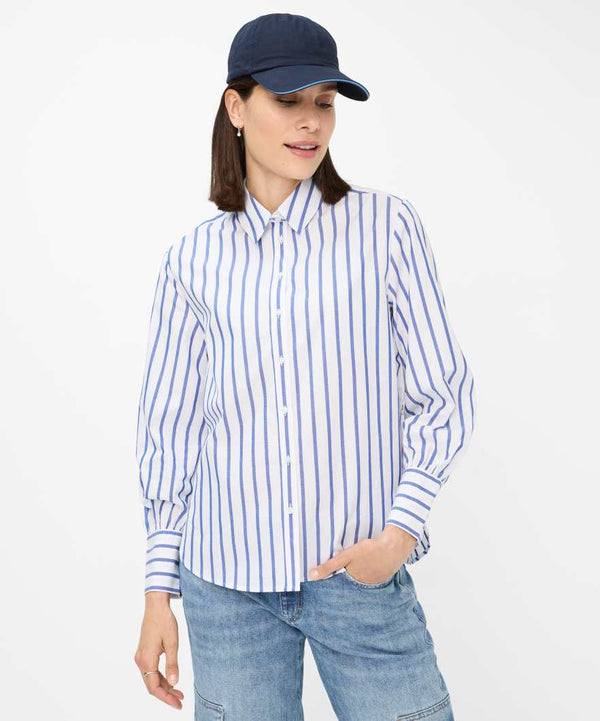 Vic Blue Striped Blouse | Brax