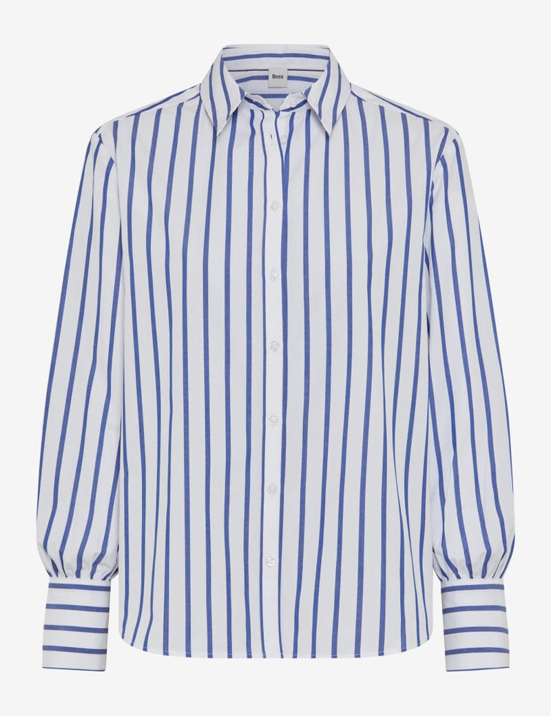 Vic Blue Striped Blouse | Brax