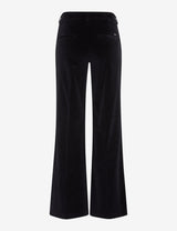 Maine Navy Velvet Wide Leg Trousers | Brax