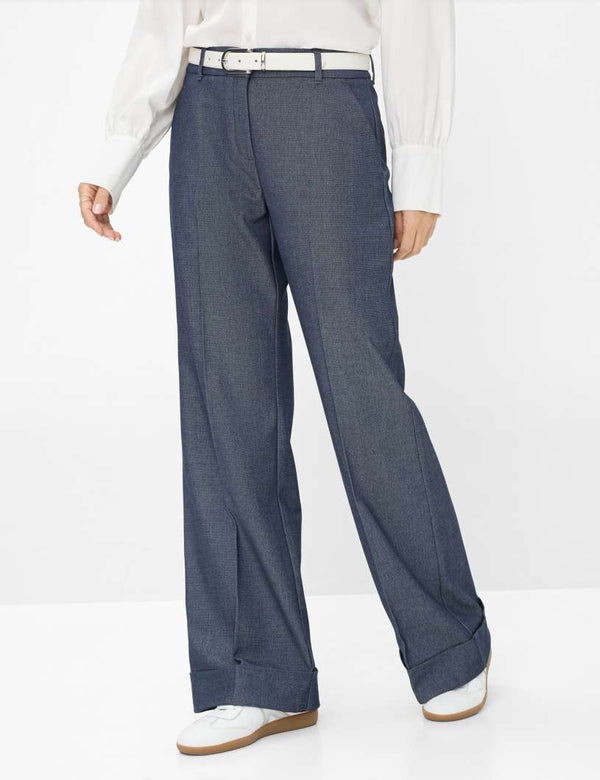 Maine Wide Leg Tailored Trousers | Brax