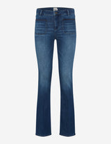 Shakira Denim Blue Bootcut Jeans | Brax