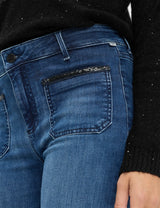 Shakira Denim Blue Bootcut Jeans | Brax