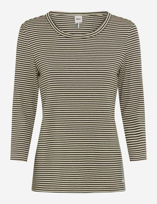 Carina M Forest Striped Top | Brax