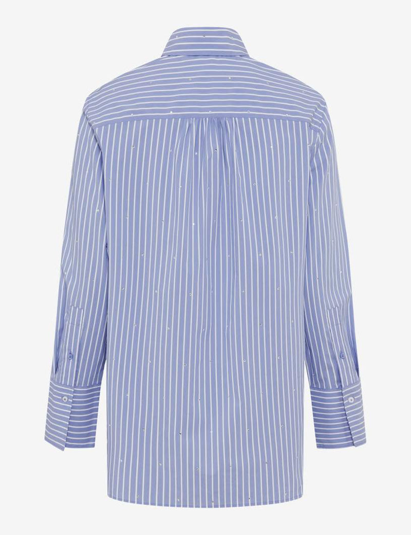 Viki Sparkle Blue Striped Shirt | Brax
