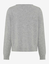 Lisa Grey Round Neck Jumper | Brax
